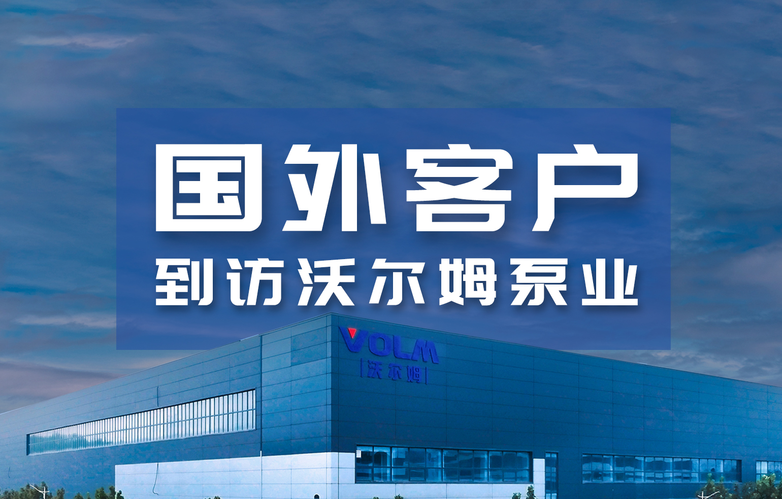国外客户到访w66.利来泵业